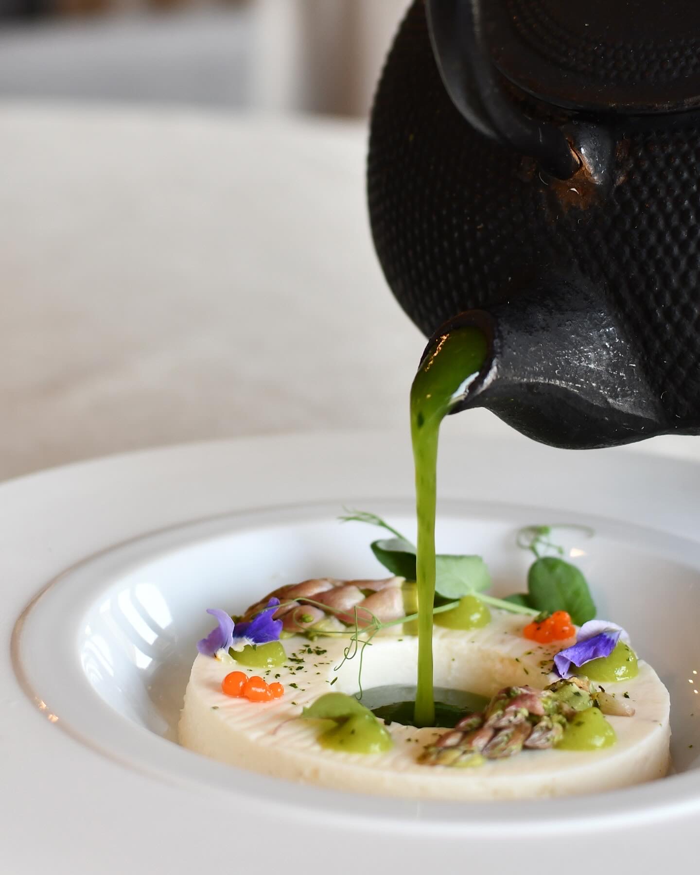Cuisine gastronomique du Cheval Blanc – menu Expérience